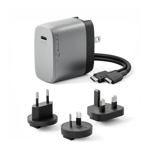 1X67 Rapid Power 67W Multi Country Gan Charger - Space Grey
