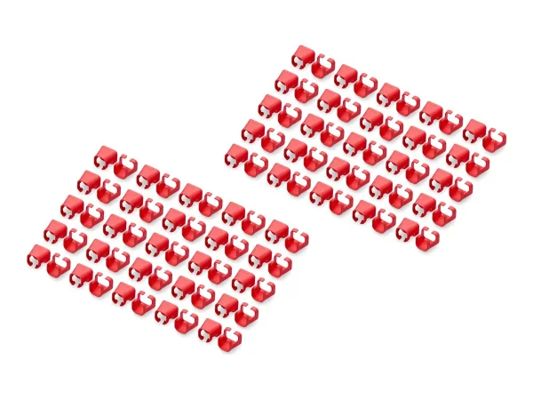ASSMANN Color clips for RJ45 cable red