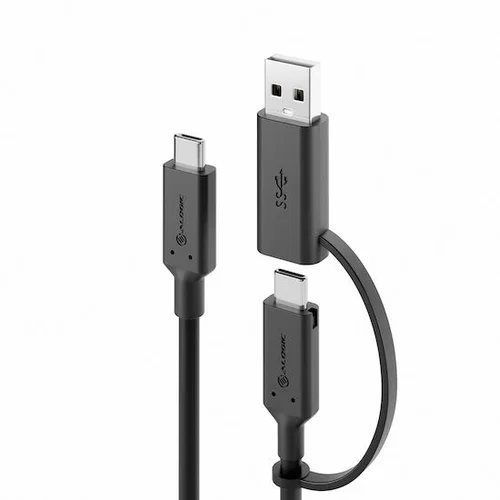 Alogic Elements Series USB-C to USB-A Adapter 1.2M Male-Male 5A/