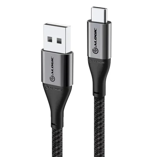 Super Ultra Cable Space Grey USB-C to USB-A Cable 30CM