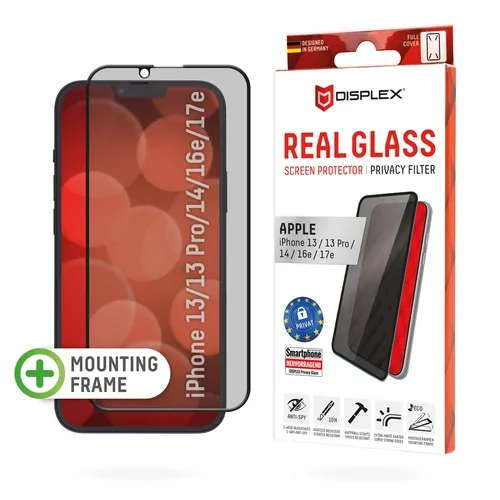 Displex Privacy Glass FC Apple iPhone 13/13 Pro/14 16E