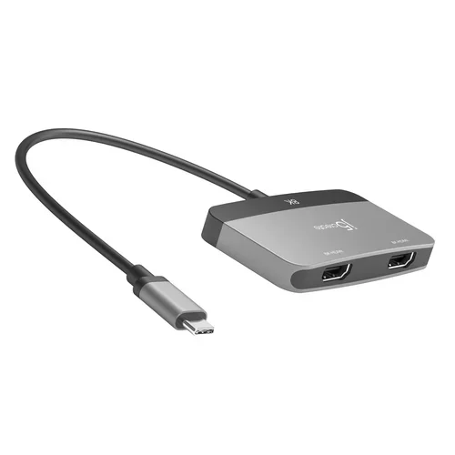 8K USB-C to Dual HDMI Display Adapter