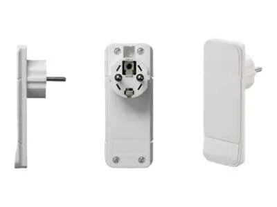 BACHMANN Flat Plug CEE7/7 weiss 1,6m