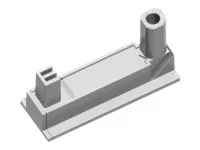 BACHMANN Desk2 Klebesockel-Set weiss