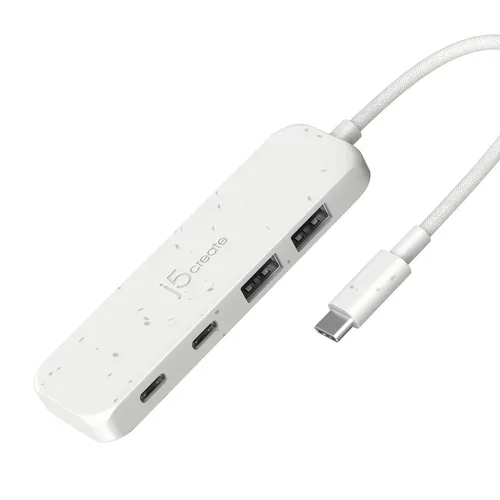 Eco-Friendly USB-C to 4-Port Type-C  Type-A Gen 2 Hub