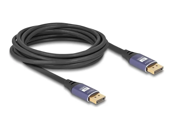 DELOCK DisplayPort Kabel 8K 60Hz 5m flie