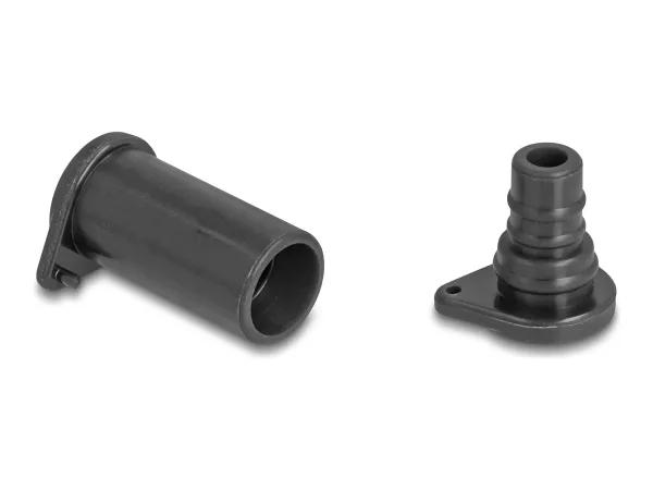 DELOCK DL4 Staubschutz schwarz 10er Set