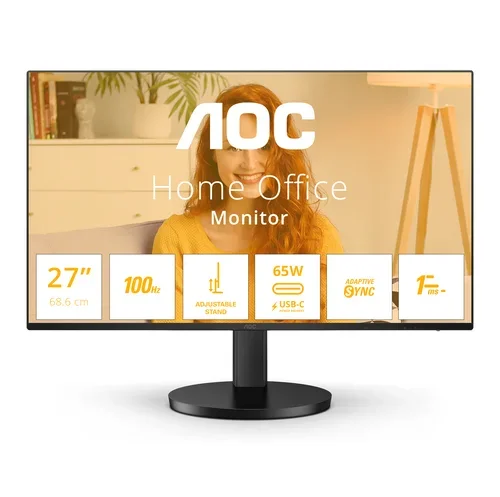 AOC Q27B3CF2 - 27 Zoll QHD Moni Hhenverstellbar (2560X1440 100HZ