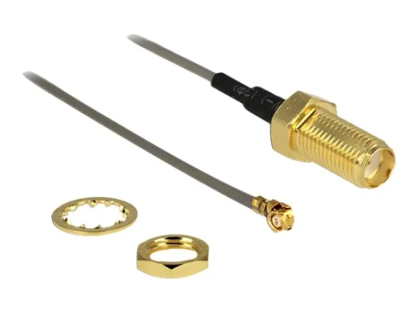 DELOCK Antennenkabel SMA Einbau zu I-PEX