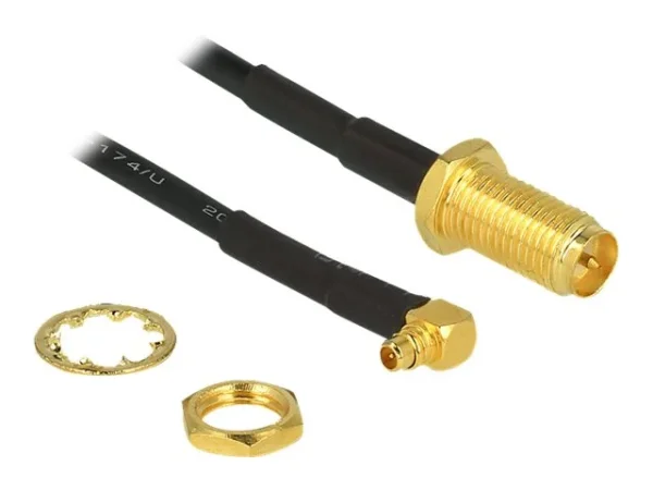DELOCK Antennenkabel RP-SMA Buchse zum E