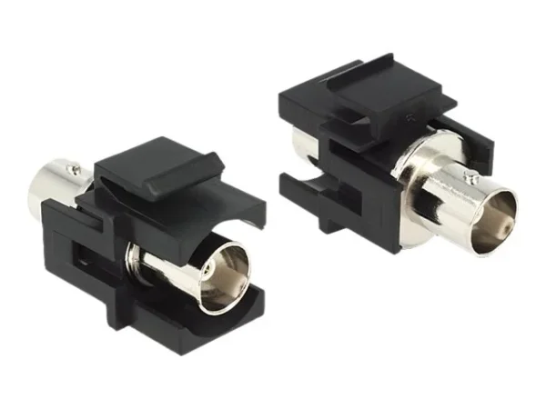 DELOCK Keystone Modul BNC Buchse schwarz