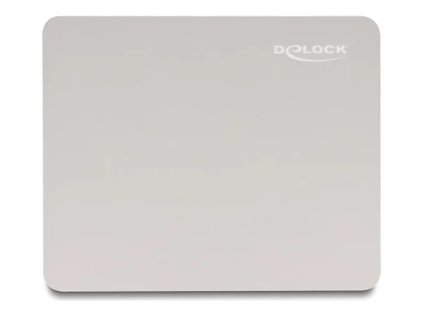 DELOCK Mauspad greige 220 x 180mm Glas