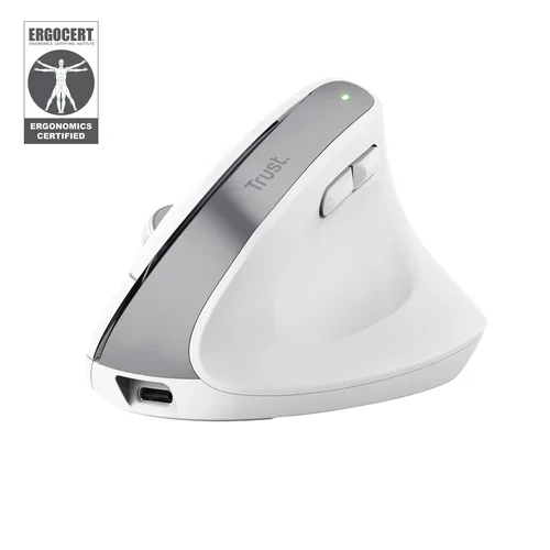 Bayo+ Ergonomic Wireless Mouse WHT
