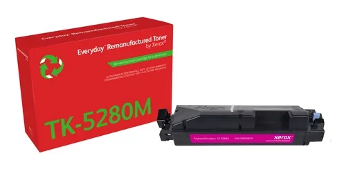 Everyday Remanufactured Toner Magenta Replaces Kyocera TK-5280