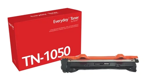 Everyday Black Toner Replaces Brother TN1050 Standard Capacity