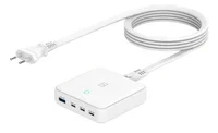 Gan Tischladegert Wei 100W 3X USB-C 1X USB-A  15 M