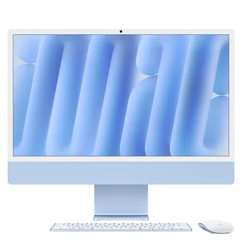iMac 24 M4 10/10/16 24GB 512GB GE STD MM K+tid - Blue