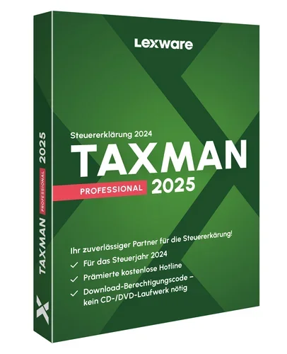 LEXWARE ESD TAXMAN professional 2025 1-P