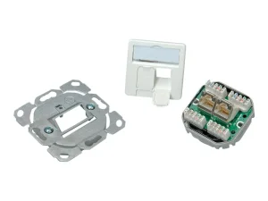 TELEGÄRTNER Dose AMJ45 UP/50 2 x RJ-45