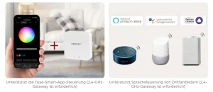 Synergy 21 LED Garten Lampe smart 12W RGB+CCT Dimm IP65 2,4 GHz 230V *Milight/Miboxer*