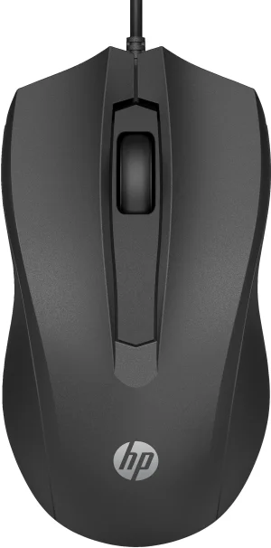 HP 105 Black Wired Mouse - Maus