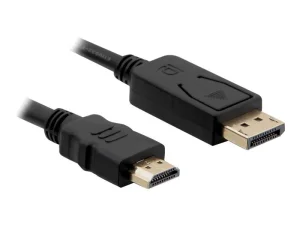 DELOCK Kabel Display Port-St>HDMI-St 3m