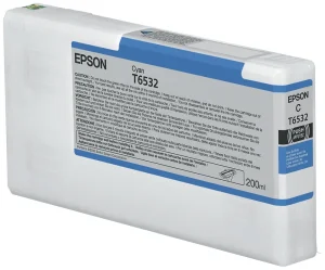 Epson T6532 Cyan-Tintenpatrone (200 ml)
