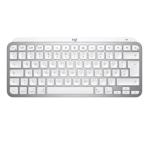 Logitech MX Keys Mini For Mac Minimalist Wireless Illuminated Keyboard Tastatur Bluetooth QWERTY Englisch Weiß
