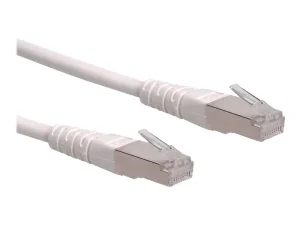 ROLINE Patchkabel Kat.6 PiMF weiss 20m