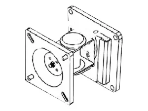 VALUE LCD-Befestigung Wandmontage 1 Gel