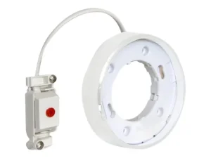 DELOCK LED GX53 Fass Aufbau rund F weiss