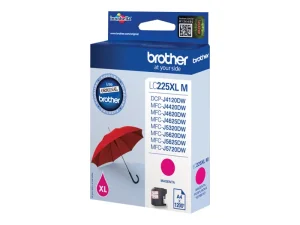 BROTHER LC225XLM Tinte magenta 1200Seite