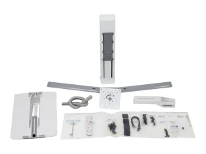 ERGOTRON WorkFit LCD + Laptop  Kit weiss