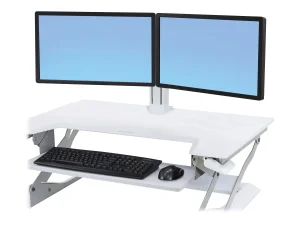 ERGOTRON WorkFit dual Monitor Kit weiss