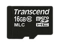 TRANSCEND 16GB Micro SDHC Class10 Ind.
