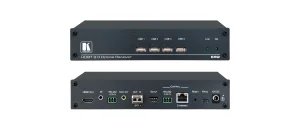 692 – 4K 60 4:2:0 MM/SM LWL-Empfänger mit USB, Ethernet, RS-232, IR und Stereo-Audio über HDBaseT 2.0 mit Ultra-Reichweite