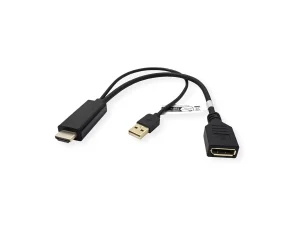 VALUE 4K HDMI-DisplayPort Adapter v1.2