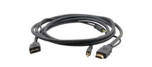 C-MHMA/MHMA-10 – High-Speed ​​HDMI flexibles Kabel mit Ethernet und 3^5 mm Stereo-Audio - 3.0 m