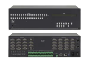 VP-16x18AK – 16x18 Matrixschalter für Computergrafik und unsymmetrisches Stereo-Audio