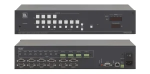 VP-8x4AK – 8x4 Matrixschalter für Computergrafik und Stereo-Audio