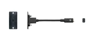 WU-CC (W) – White USB–C Wall–Plate Supply is limited. This item will be discontinued when inventory around the world is depleted. Please contact your regional Kramer sales office to determine if there is any inventory in your country.