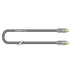 Y/C Videokabel Cinema SV, schwarz,  0,75