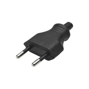 EURO-Kabelstecker, 230V/2,5A, schwarz