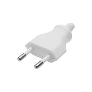 EURO-Kabelstecker, 230V/2,5A, weiß