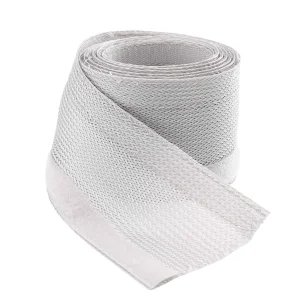 Geflechtschlauch Klett universal, silber