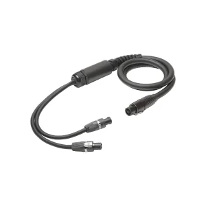 L/S Spleisskabel, schwarz,  5,00m