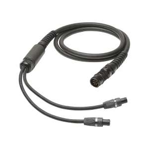 L/S Spleisskabel, schwarz, 20,00m