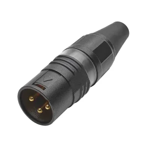 HICON-XLR Kabel-Stecker 3-pol PRO+
