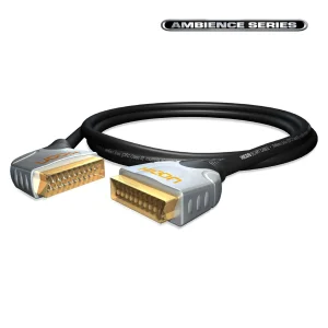 HICON Ambience SCART angled<>SCART 3,00m