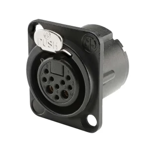 NEUTRIK XLR-Einbaubuchse 10polig,